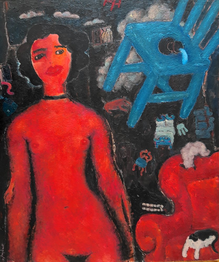 Michael Sarjeant - Red nude